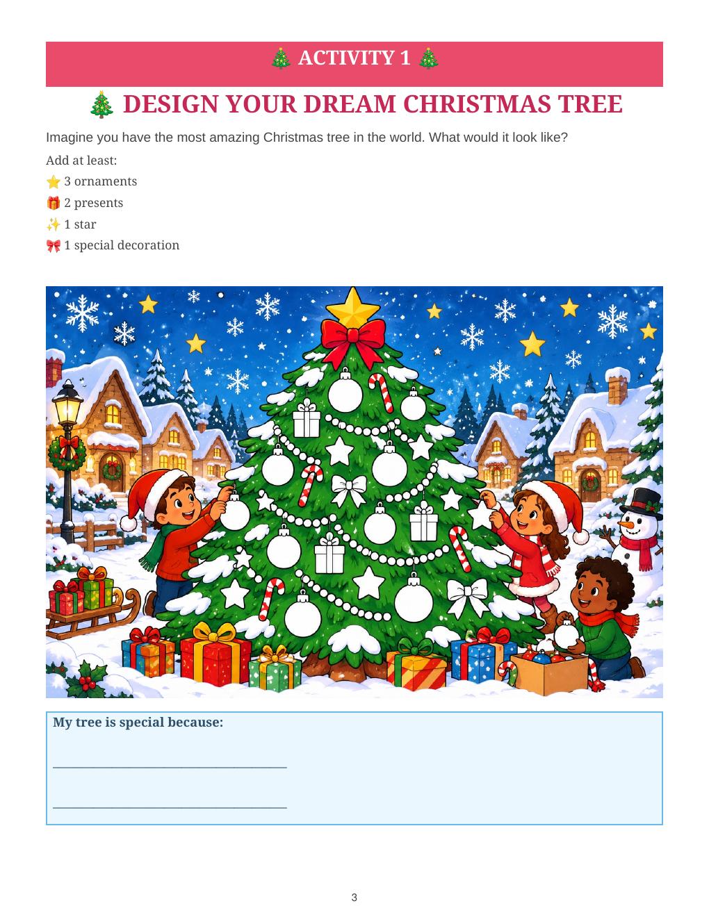 Design Your Dream Christmas Tree